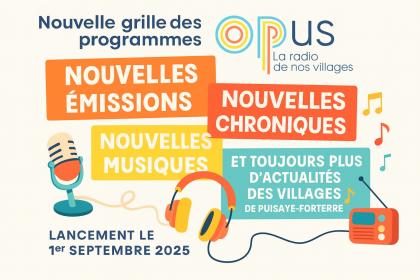 La grille 2025–2026 d’OPus Radio